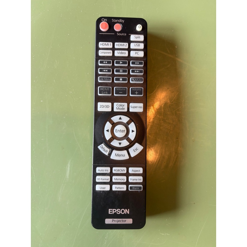 OEM EPSON PROJECTOR REMOTE CONTROL 158198400 FOR 6010/6020/6030UB Tested Works